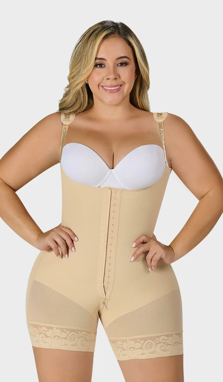 F-0068- Faja corta con espalda cubierta