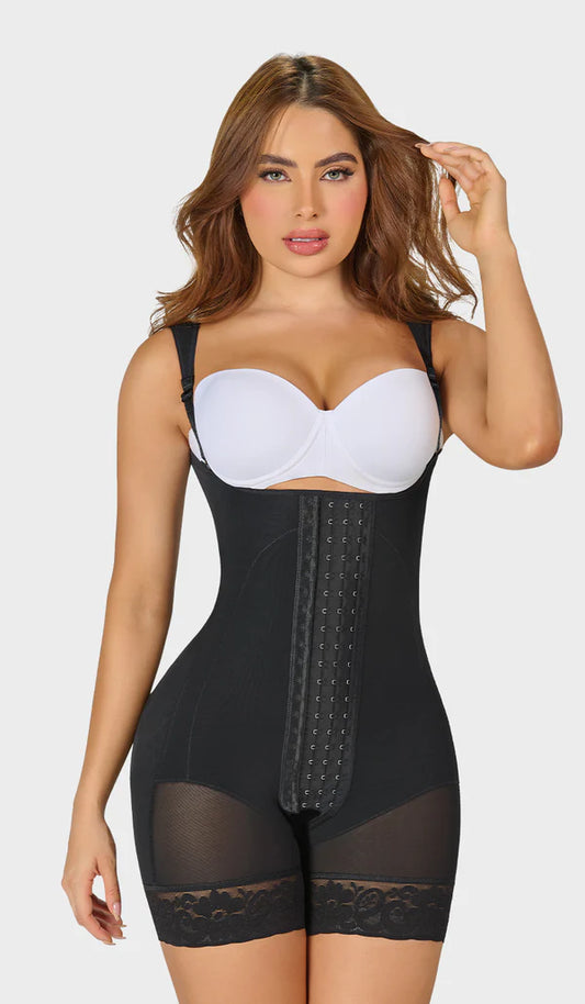 F-00463- Faja corta con refuerzo abdominal