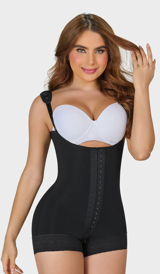 F-0048- Faja extracorta moldeadora con espalda cubierta