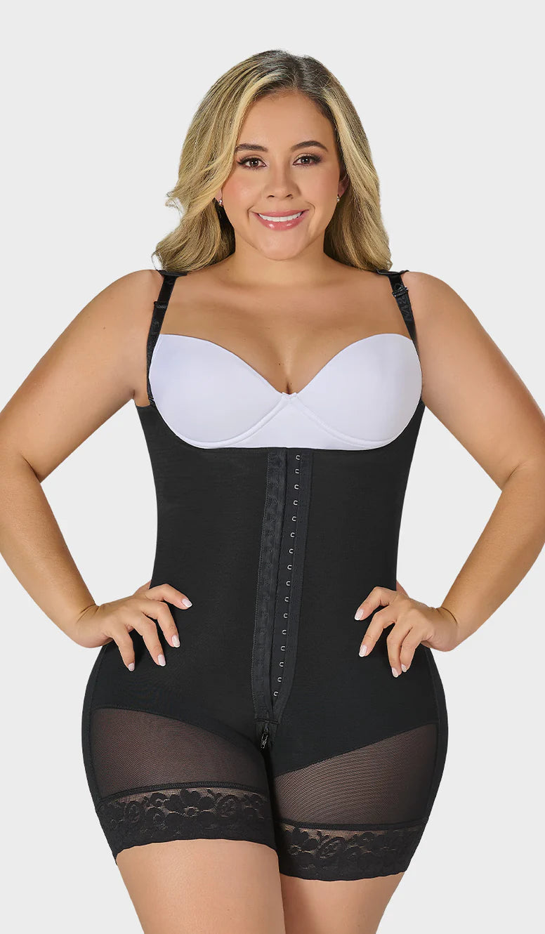 F-0068- Faja corta con espalda cubierta