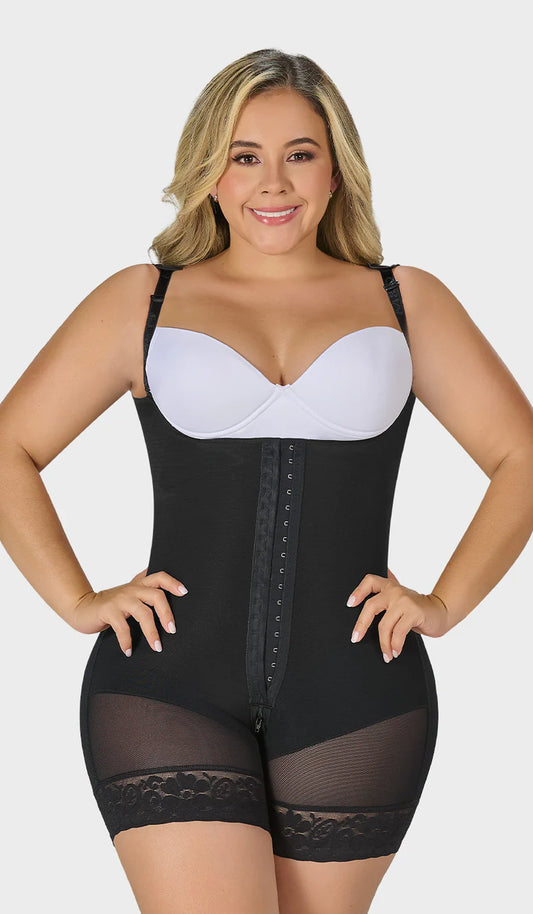 F-0068- Faja corta con espalda cubierta